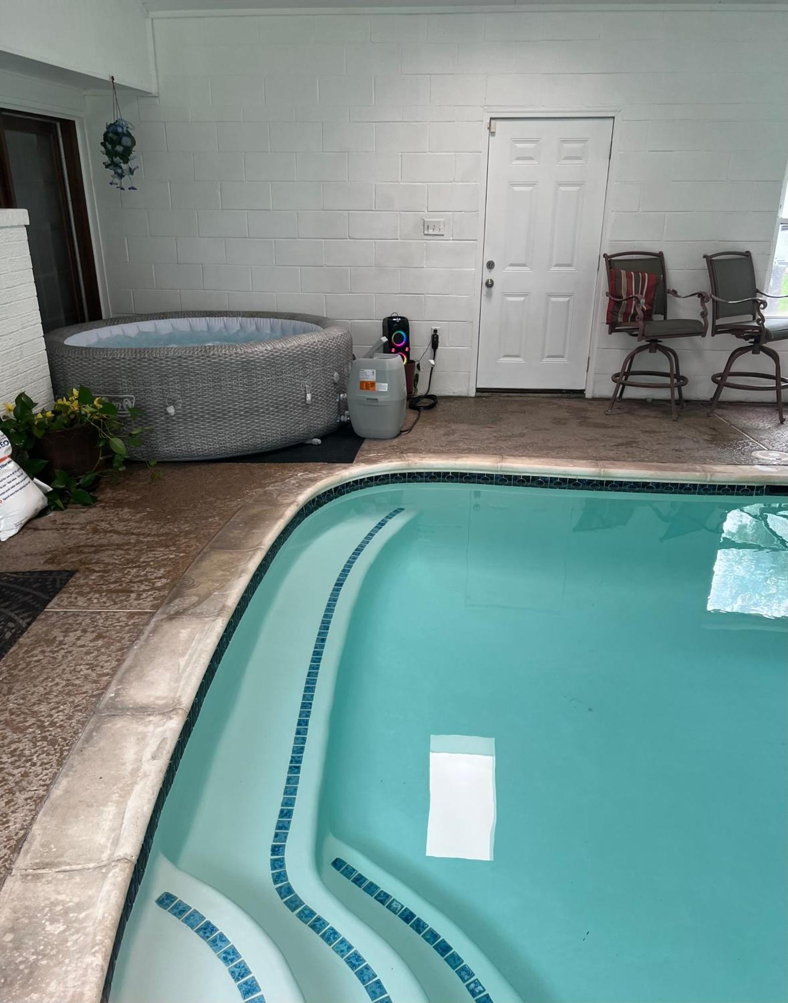 Indoor Heated Pool Villa Houston Exterior photo